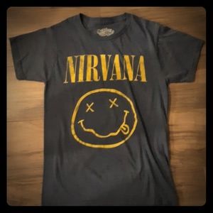 Six Fifty One Nirvana Unisex Graphic Short Sleeve T-Shirt.